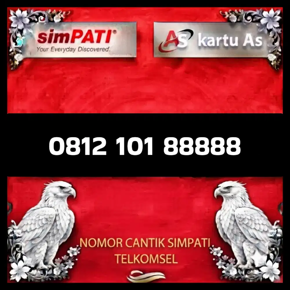 Nomor cantik simpati Telkomsel super