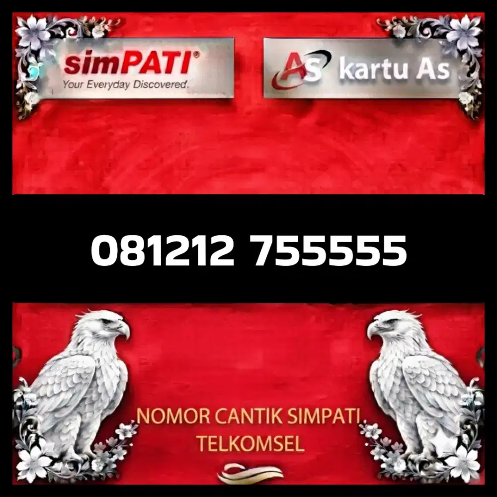 Nomor cantik simpati Telkomsel super