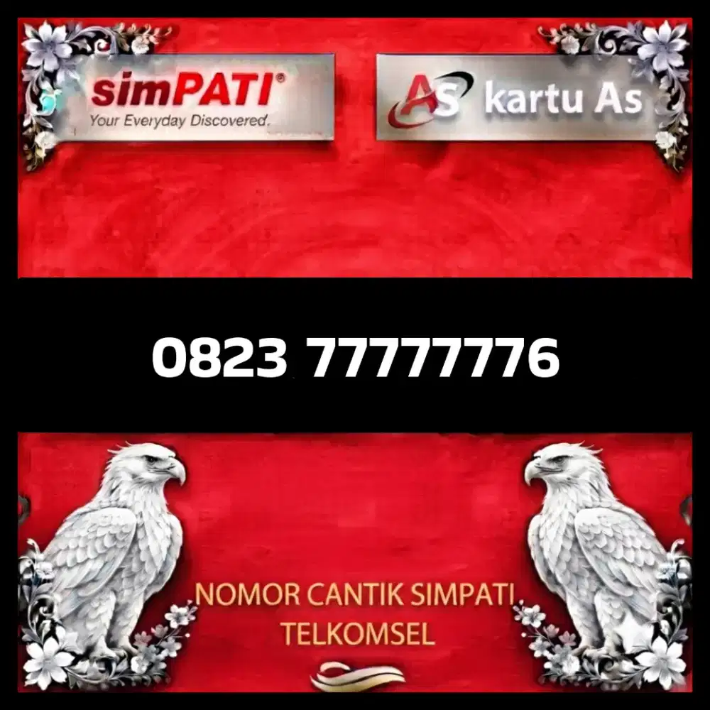 Nomor cantik Telkomsel kartu as super