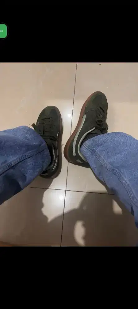 Sepatu puma Palermo green, size 41
