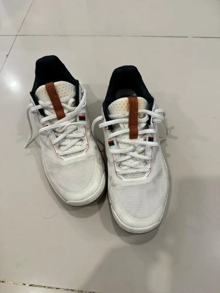 Sepatu wilson rush pro 5 clay men bekas kondisi mulus jarang dipakai