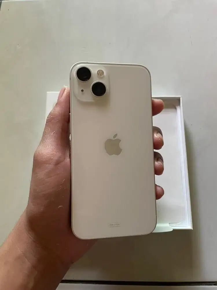 Iphone 13 128gb resmi ibox starlight muluss, hb 90% original