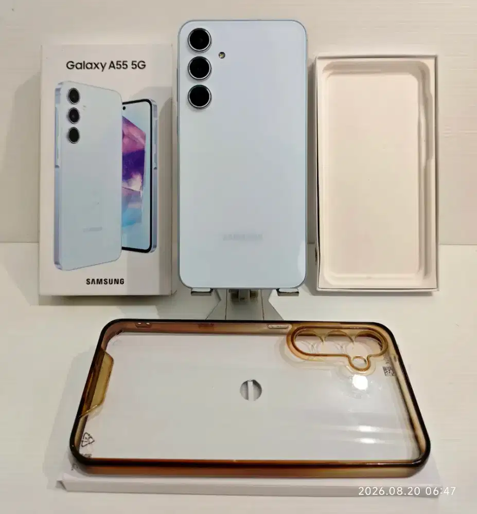 Samsung A55 5G 8/128 Gb Likenew 98% Ex Garansi Resmi Sein bs Tt/BT
