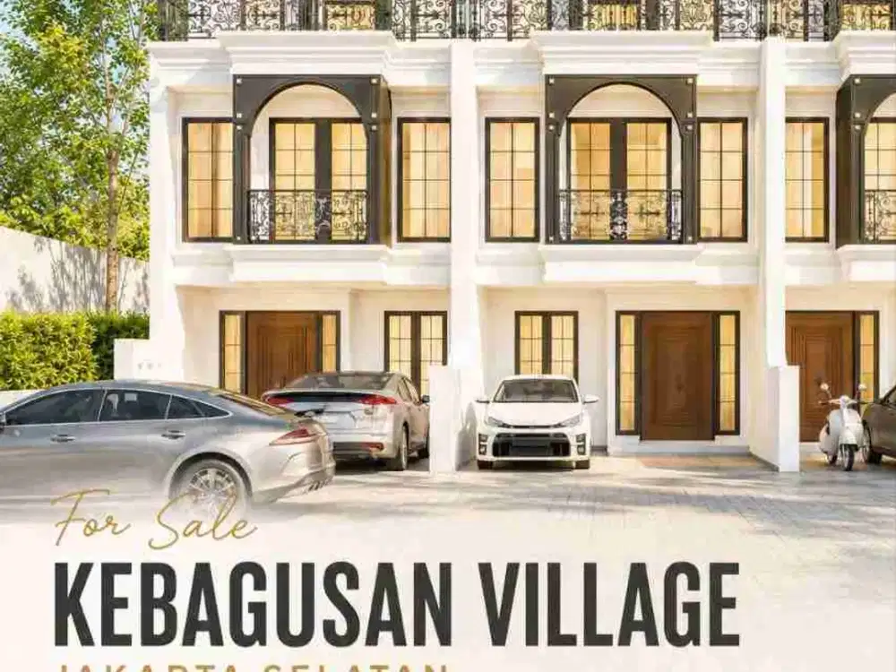 Rumah Cluster Murah Minimalis di Kebagusan Jakarta Selatan