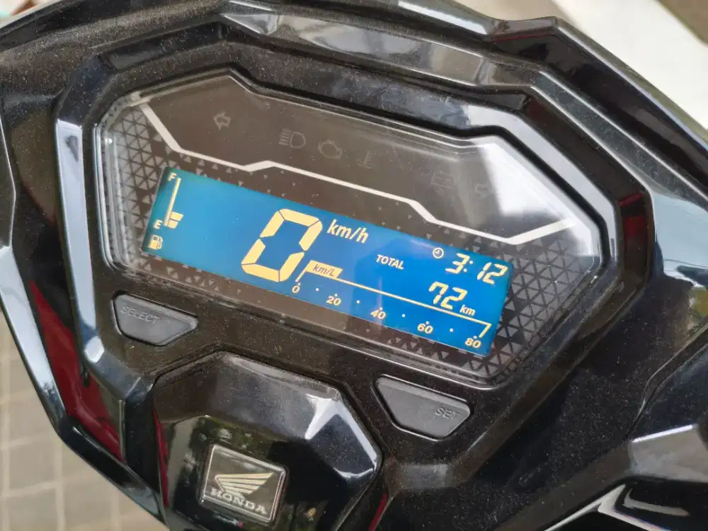 Km 72 perak Vario 125 baru gress belum terpakai