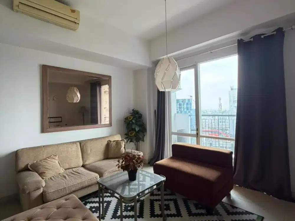 Disewakan Apartement Ambassade Residence 2 Br Luas 65 m2 Siap Huni Kuningan Jakarta Selatan