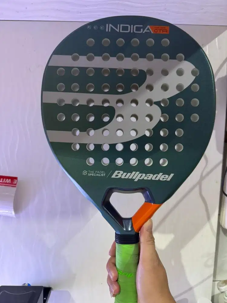 Bullpadel Indiga CTR 2025 Padel Racket - raket padel beginner pria