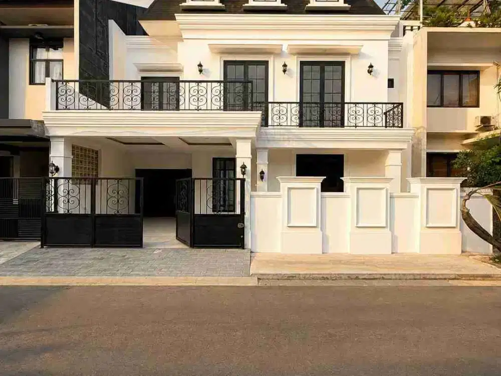 Rumah Baru American Classic Siap Huni Dalam Komplek Bintaro Jaya Sektor 9