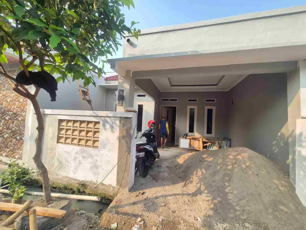 rumah minimalis bangunan baru deket moss serang free balik nama
