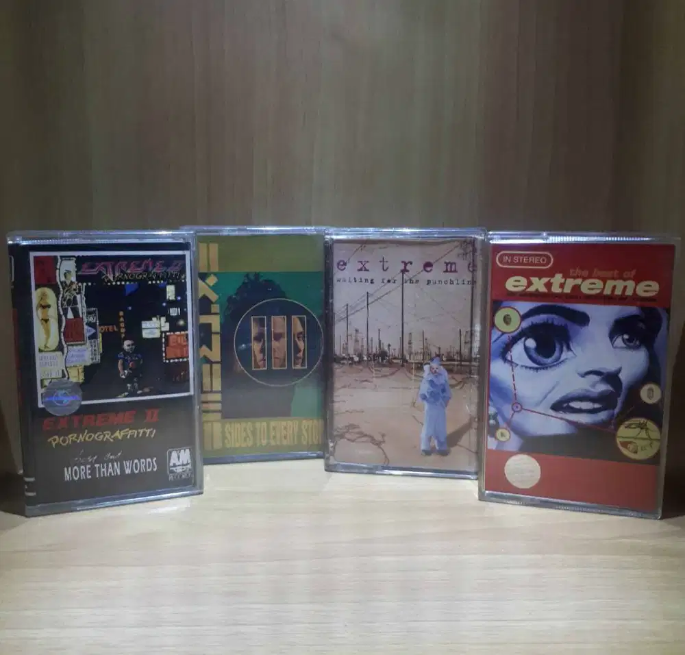 Kaset Pita EXTREME Sepaket 4 ALBUM No Minus