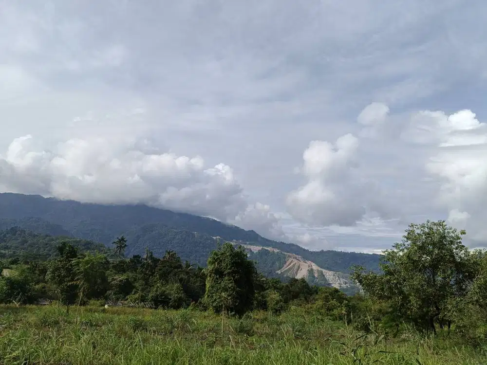 Tanah 1,1 Hektar di Pidayo, Kota Padang — View City & Laut