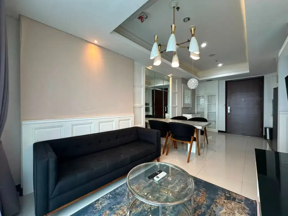 Disewakan Apartemen Casa Grande Residence 2 Bedroom Full Furnished Access Direct Mall Kota Kasablanka