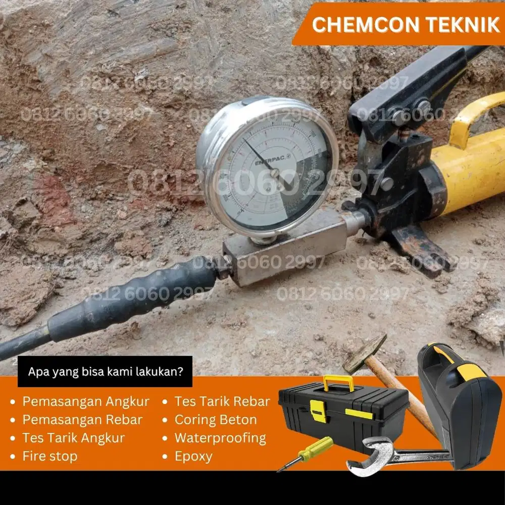 Jasa Tes Tarik Rebar / Besi Beton
