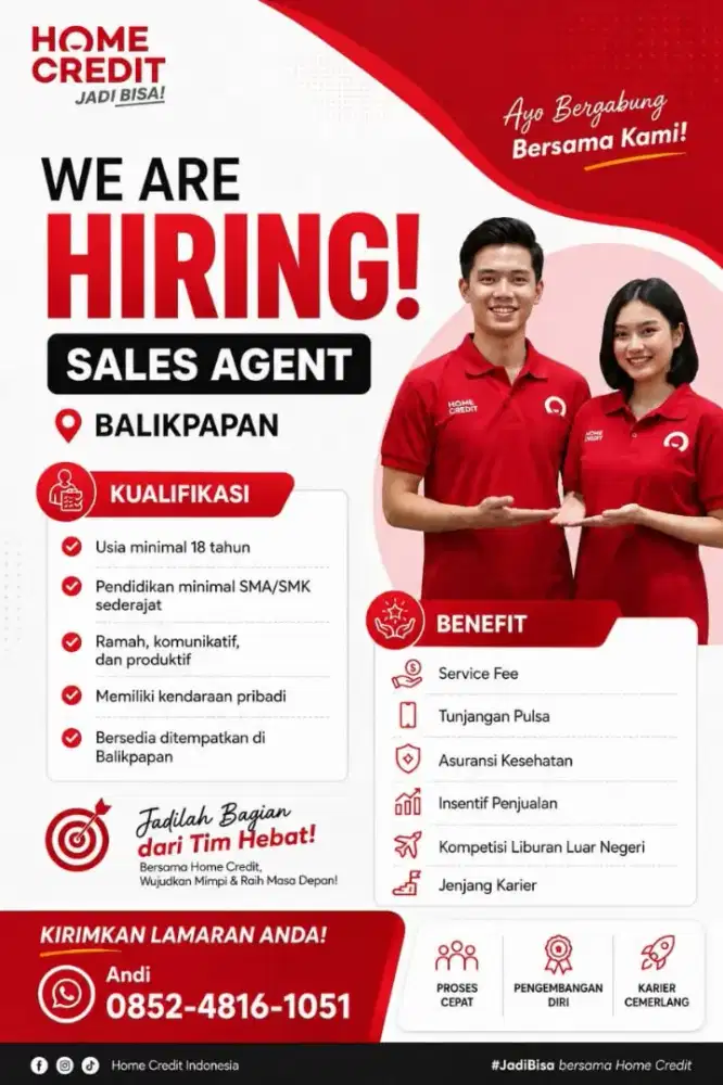 LOWONGAN HOME CREDIT
