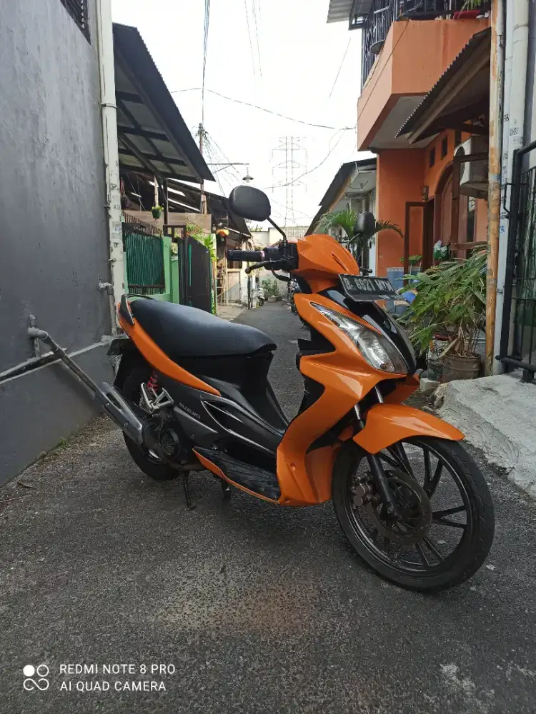 SUZUKI SKYWAVE 2008, ORANGE HITAM