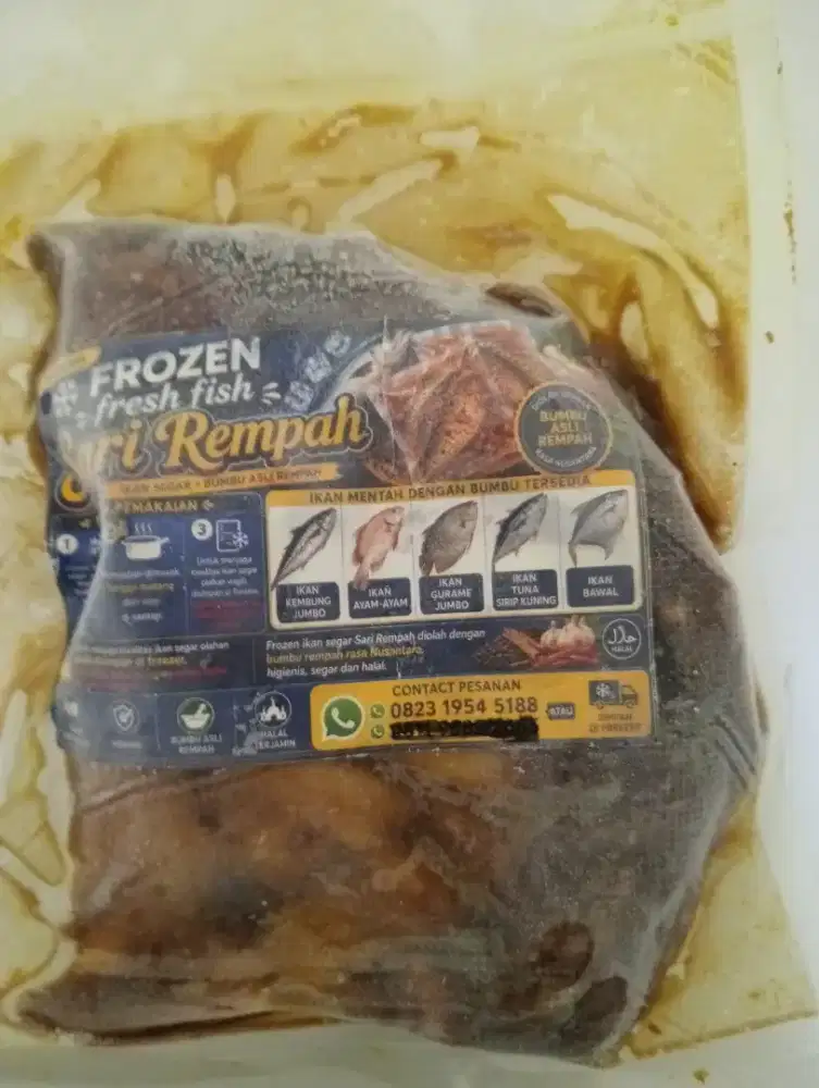 Frozen ikan laut dan ikan tawarSari Rempah
