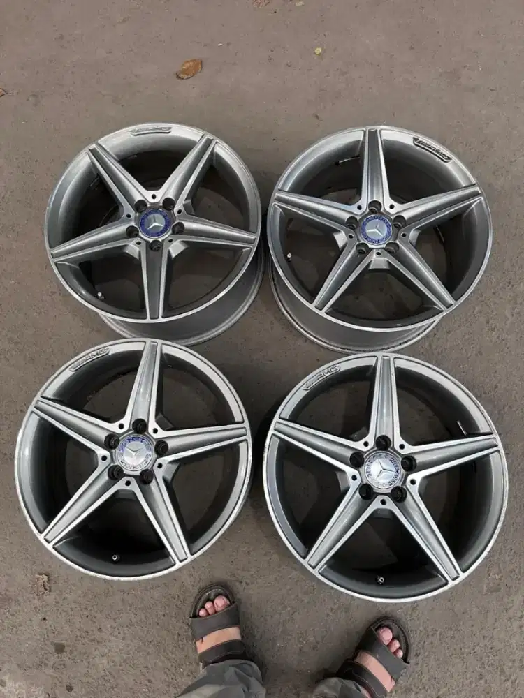 Velg original Mercedes Benz AMG ring 18 pcd 5x112 Made in Germany