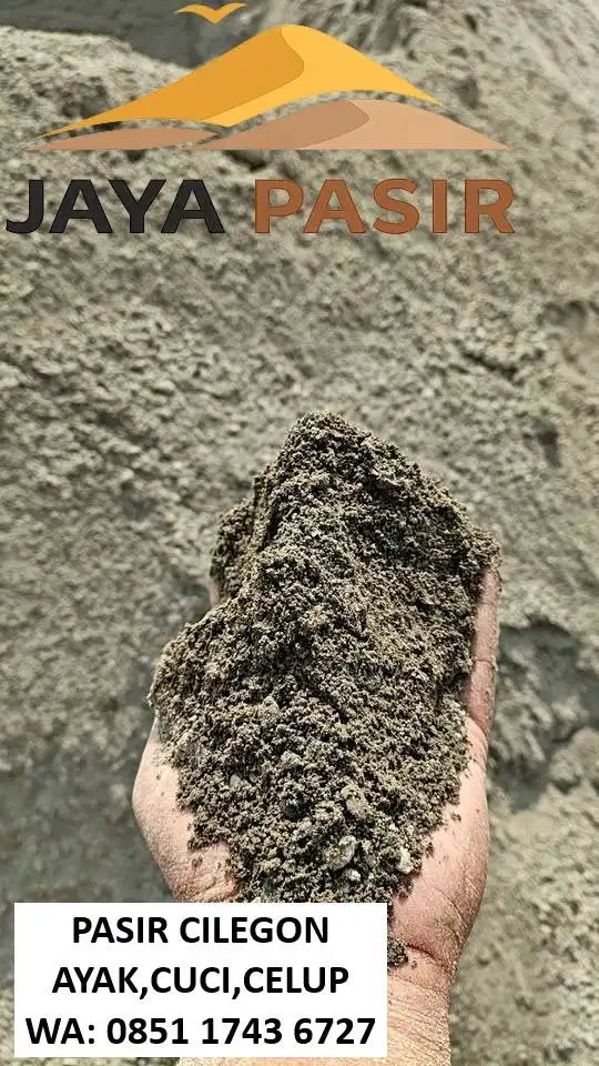 Pasir Cilegon Ayak/Cuci/Celup - 6 Kubik