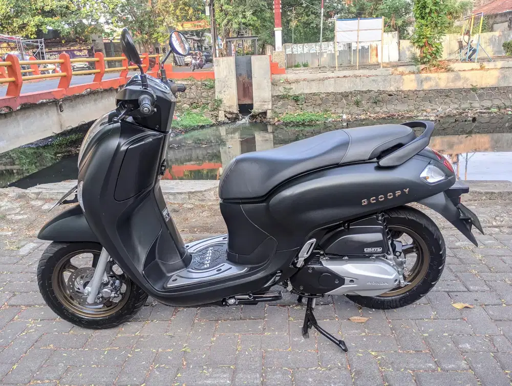 Scoopy New Prestige 2026 Hitam Doff Km10Rban