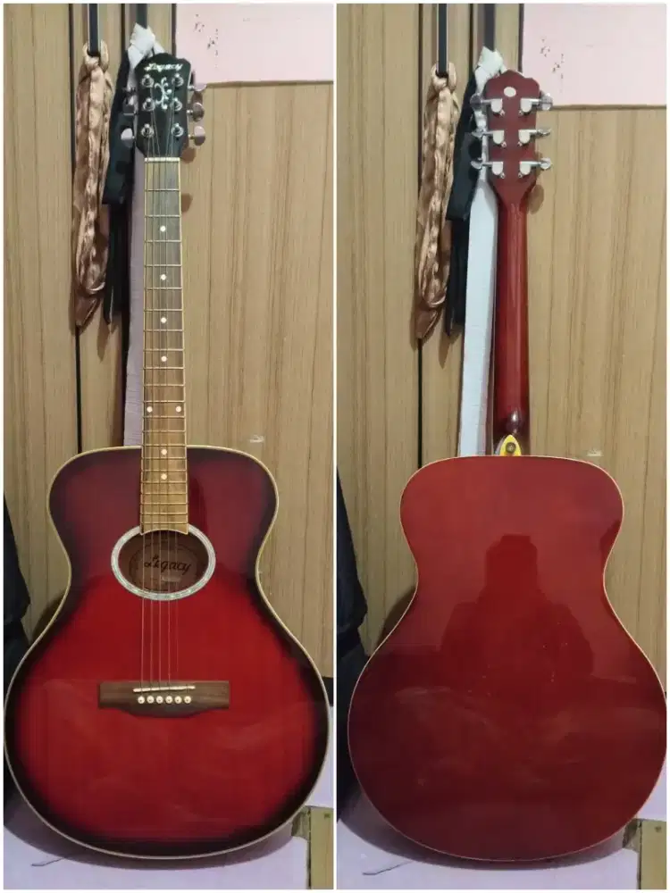 gitar akustik ori legacy mantap siap pakai nett