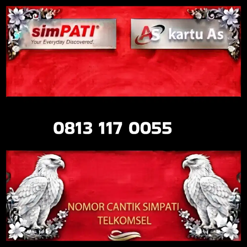 Nomor cantik simpati Telkomsel 11 DIGIT