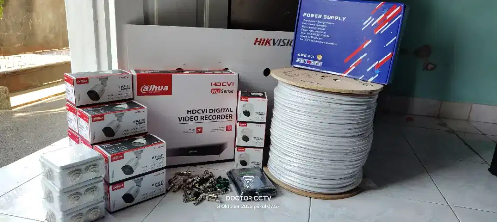 PASANG CCTV SURABAYA, PAKET CCTV 8 KAMERA