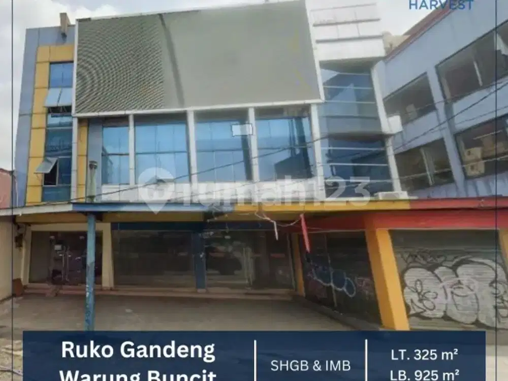 Dijual Cepat - Ruko Gandeng Lokasi Sangat Strategis & Bisa Kpr Di Jakarta Selatan