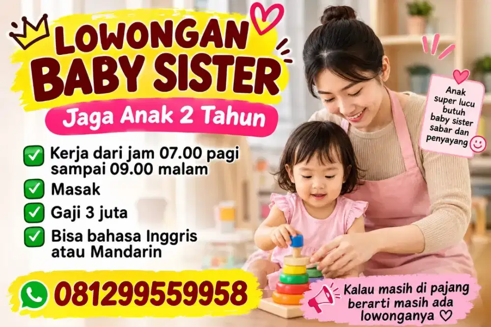 Baby sister anak 2 tahun