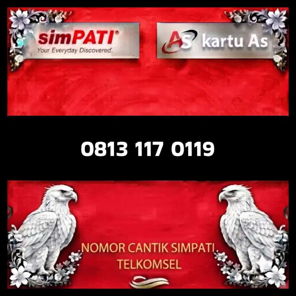 Nomor cantik simpati Telkomsel
