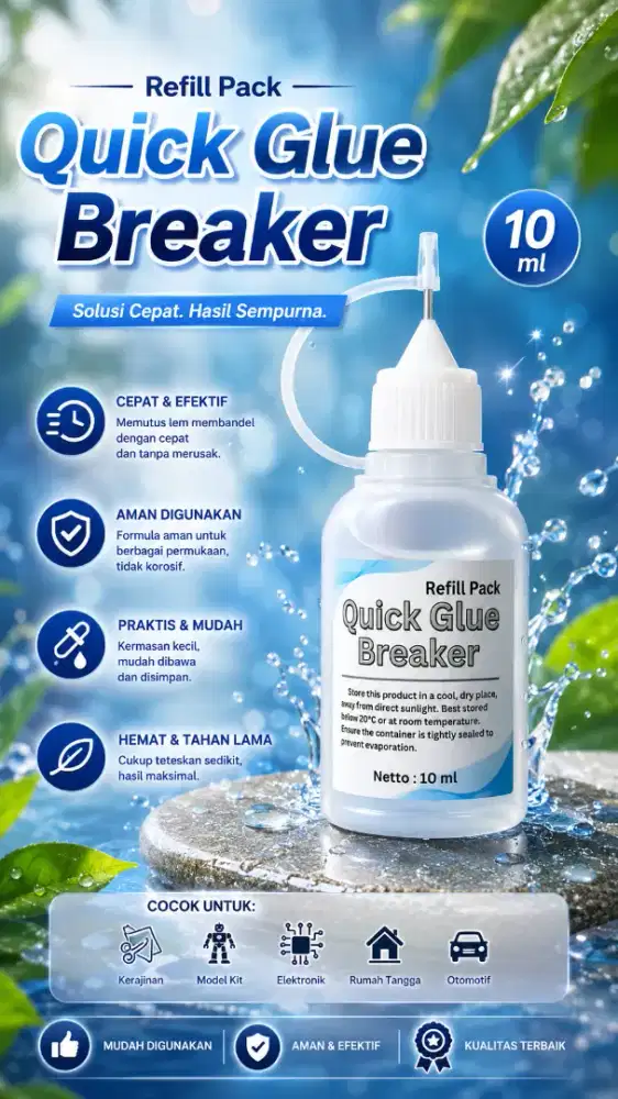 Glue remover breaker / cairang penghilang lem, dipakai untuk lem lcd