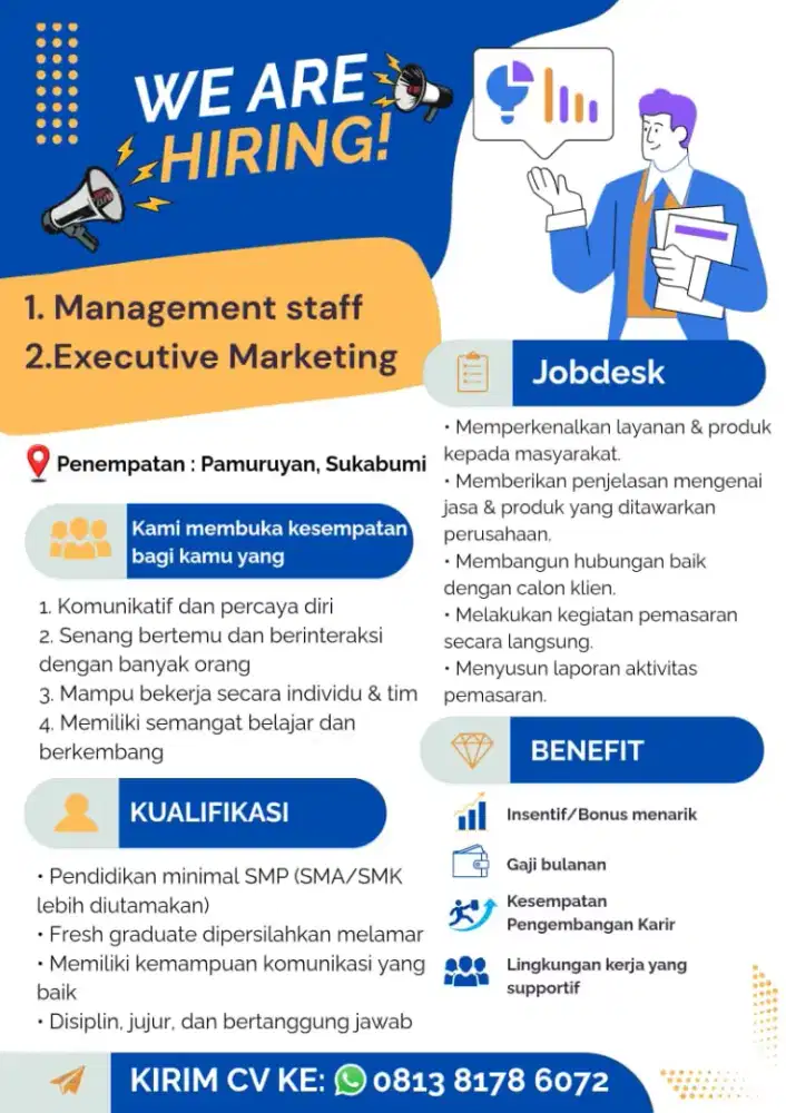 Lowongan pekerjaan di cabang baru PT.MEYER CENTURY INDONESIA