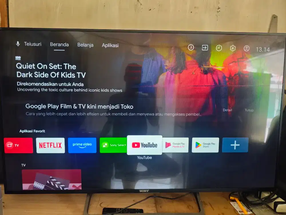 Tv sony 55 inch digital/android