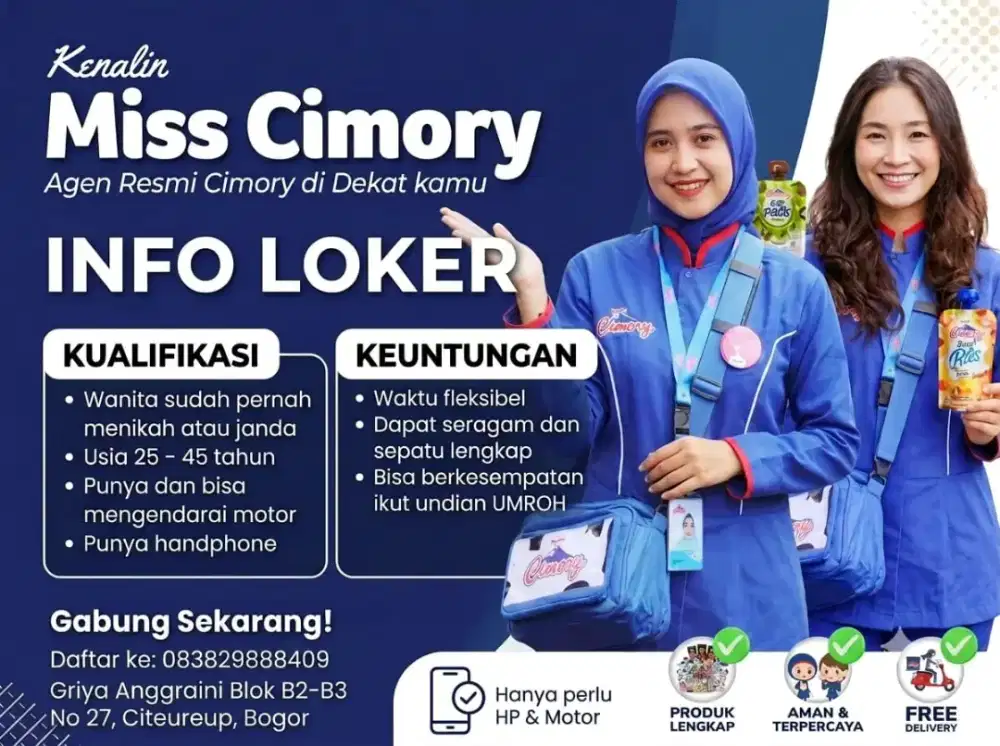 Lowongan Kerja Miss Cimory