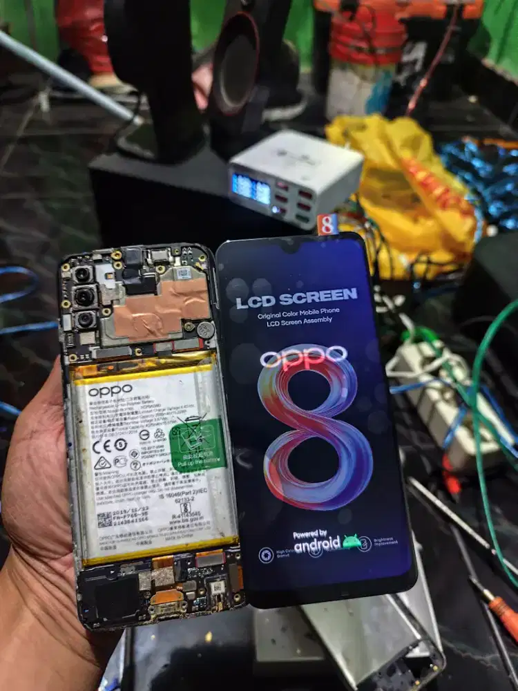 Service hp ganti lcd andoid iphone