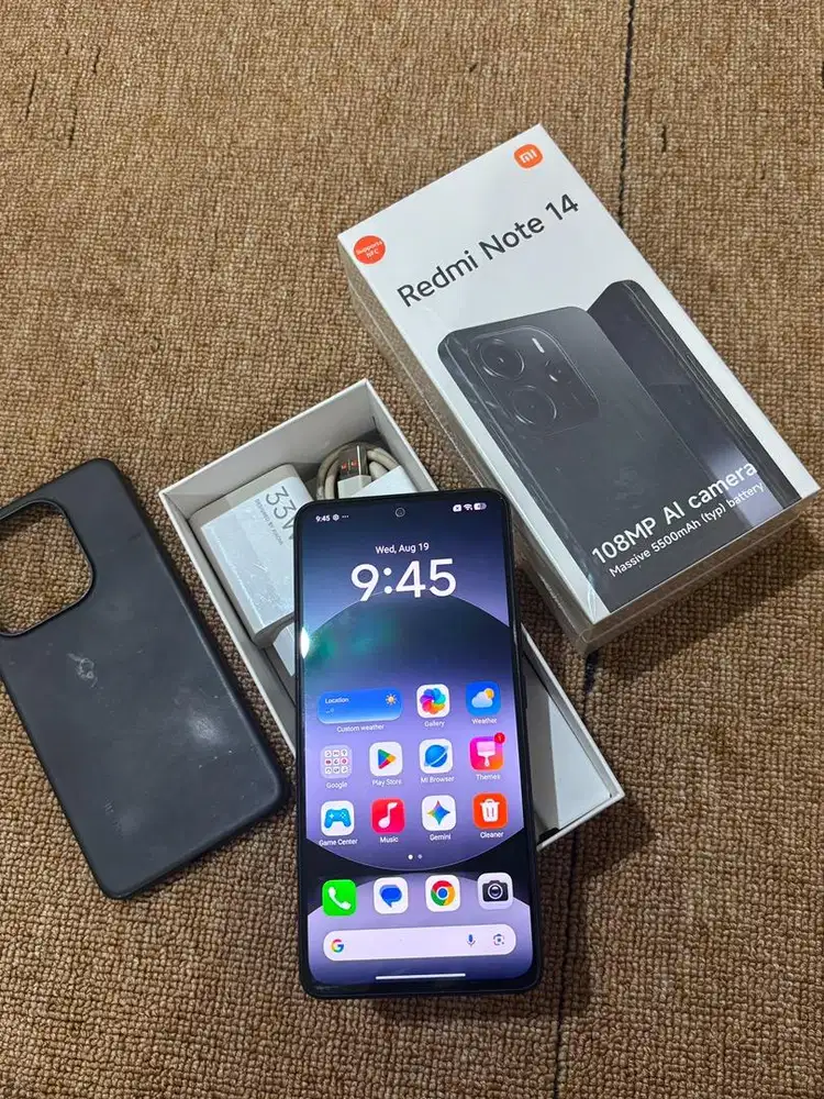 Xiaomi redmi note 14 4g 8/256gb fullset original