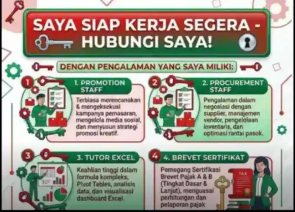 Mencari pekerjaan berpengalaman