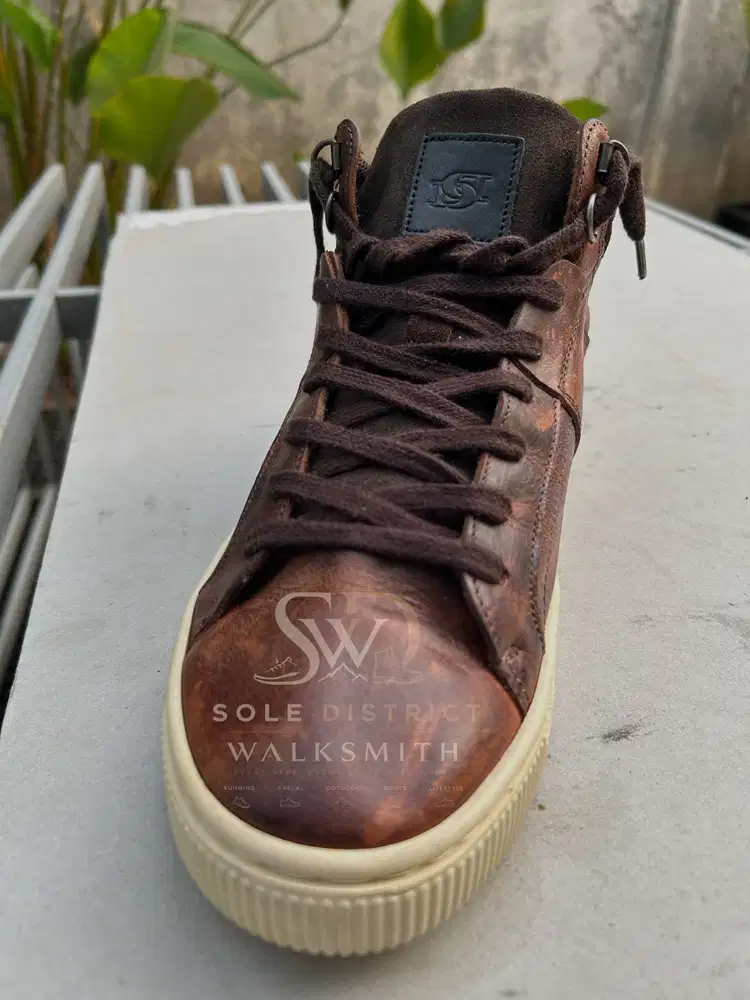 Sepatu Sneakers Casual Kulit Dune London