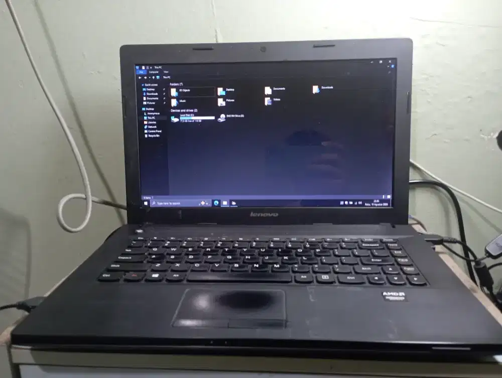 LAPTOP LENOVO CORE i5  RAM 6 GB SSD 120 GB MULUS ANTI LEMOT