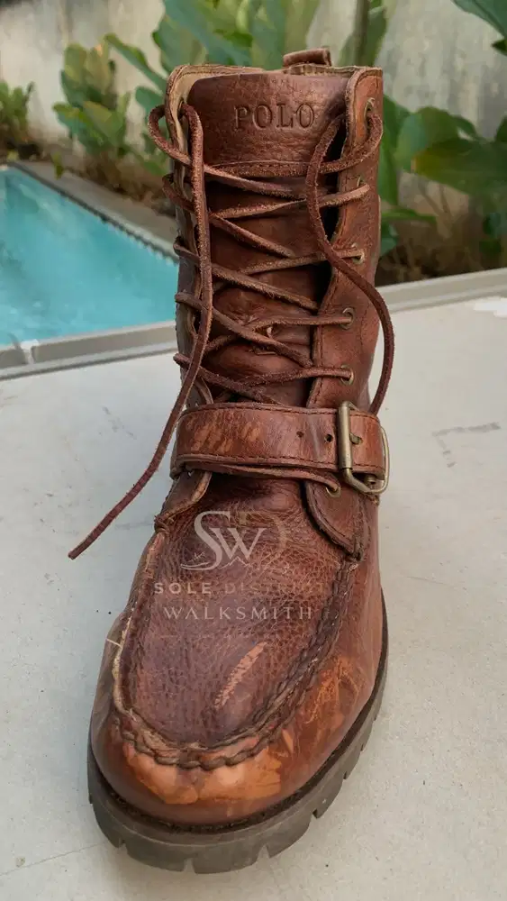 Sepatu Boots Kulit Ranger Polo