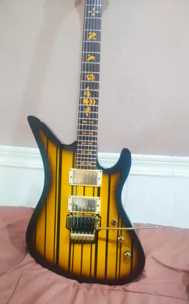 Gitar listrik schecter diamond series humbucker uo down suara bagus