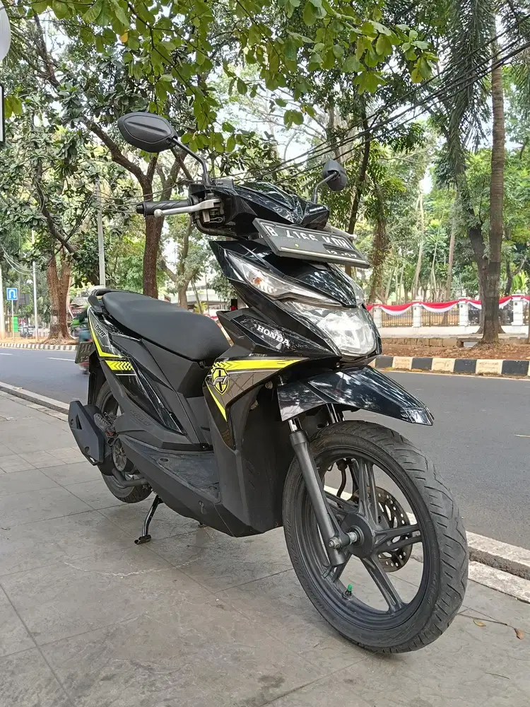 DIJUAL CASH HONDA BEAT ECO CBS FI THN 2017 PJK IDUP SIAP PAKAI