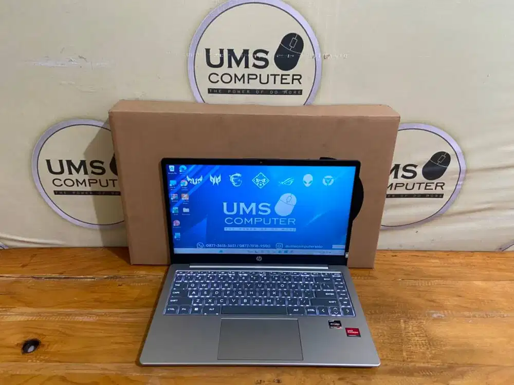 HP 14-em0018AU AMD Ryzen 5-7530U RAM 8GB SSD 512GB AMD Radeon Graphics