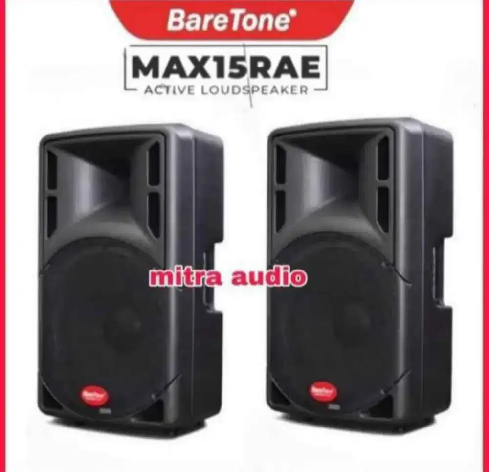Speaker aktif 15 inch baretone max15rae bluetooth 300Watt
