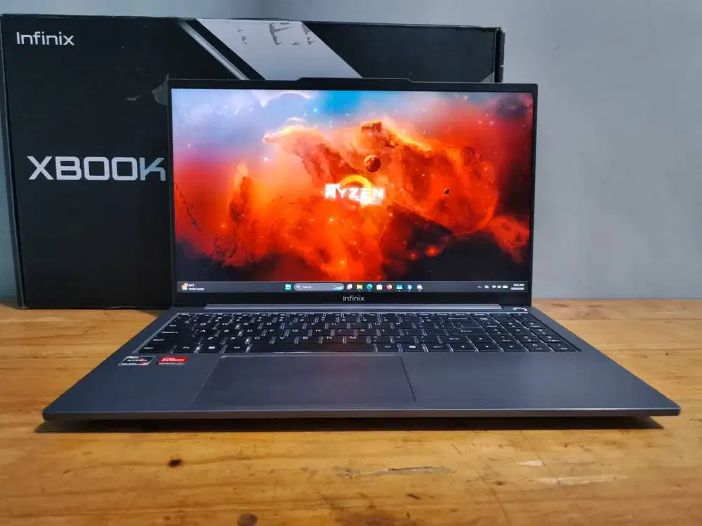 Infinix XBook B15 Ryzen 7 5825U 8/512GB FHD Backlight Garansi