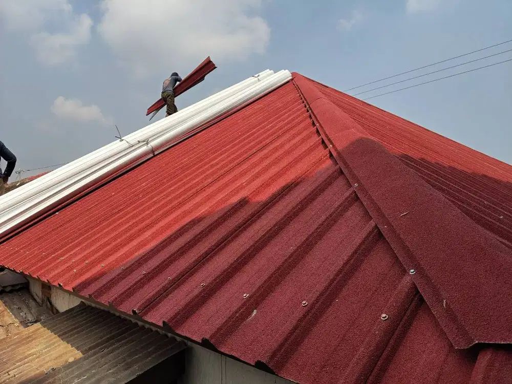 Baja Ringan Galvalum Pasir Kencana Utk Bongkar Renovasi Atap Psti AWET