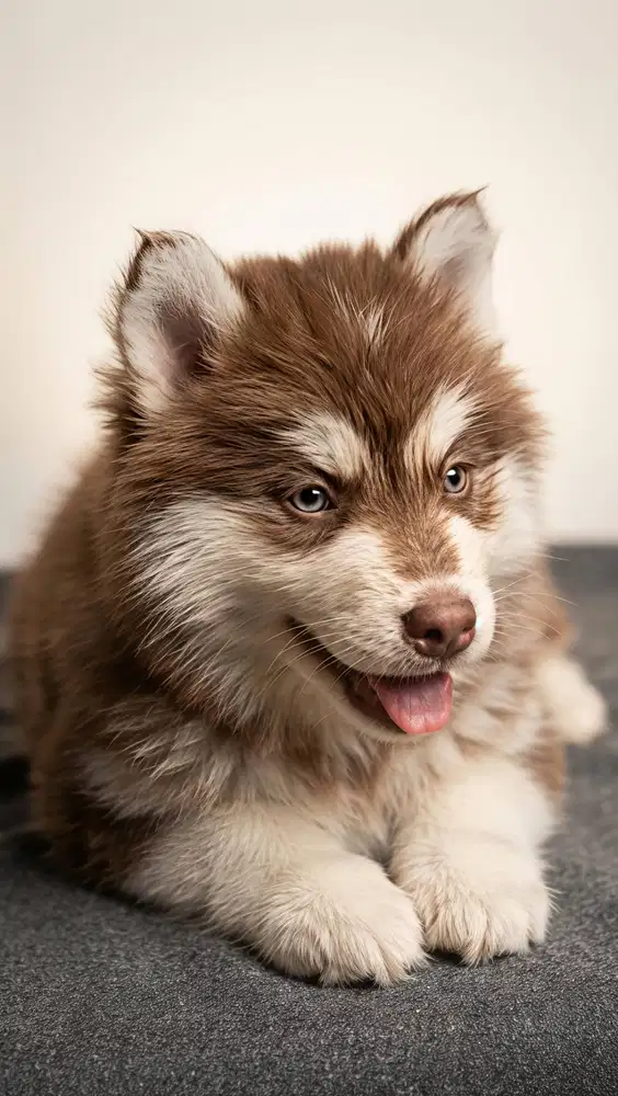 Siberian Husky Longhair Ganteng