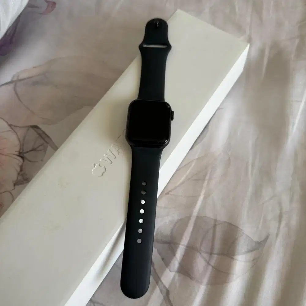 Apple Watch Series 6 40mm GPS Space Gray Fullset Mulus
