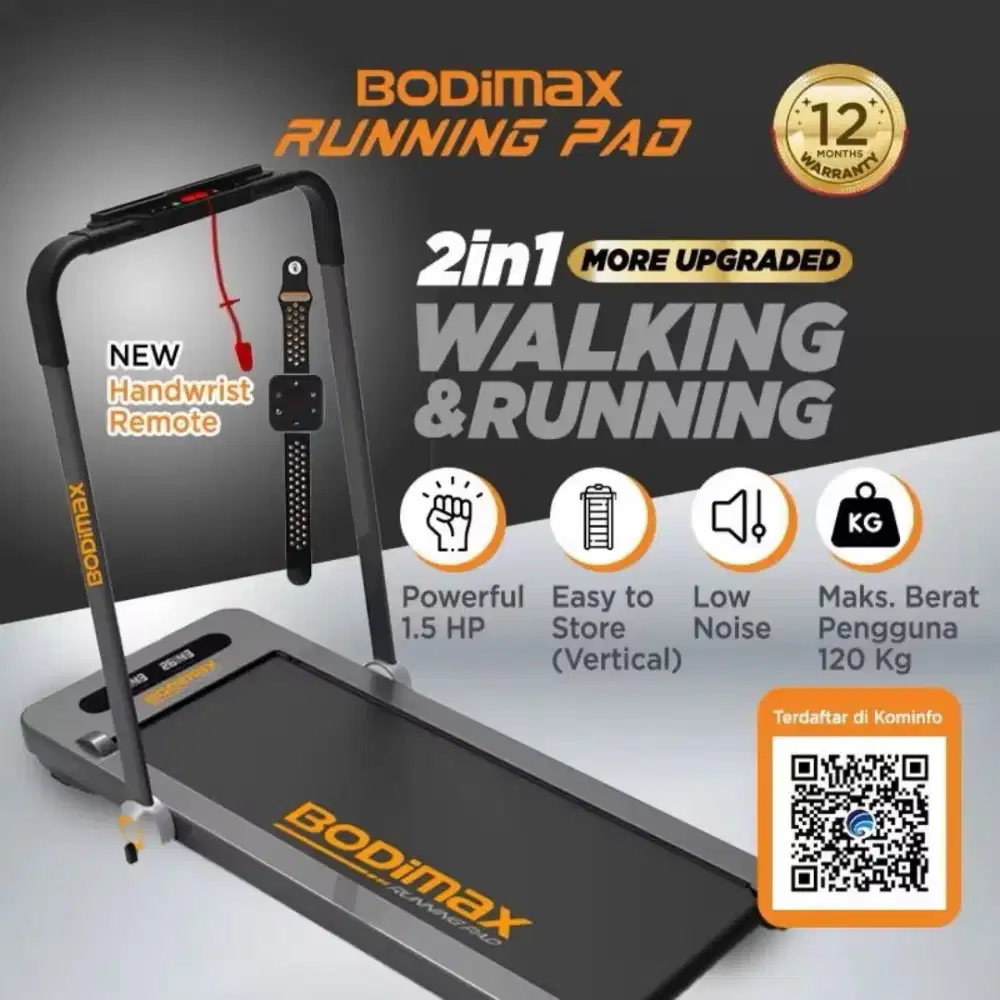 Treadmill merk body max