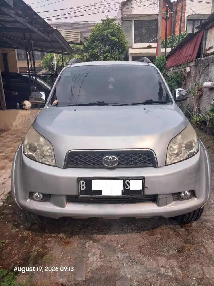 Toyota Rush S MT 2007 Silver