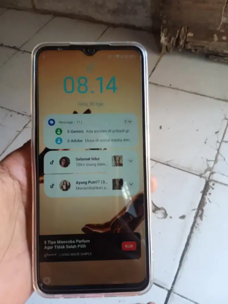 Realmi c35 ram 4+4/128 HP aja batangan mulus no minus